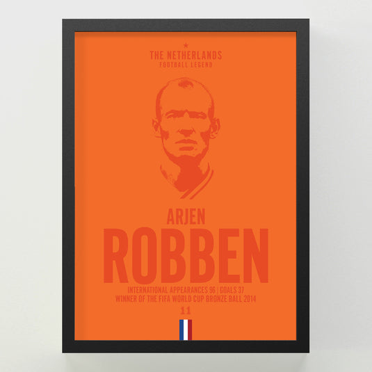 Arjen Robben Head Poster