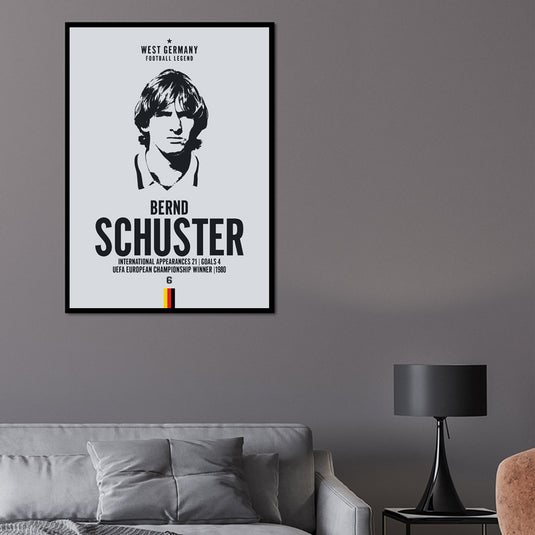 Bernd Schuster Head Poster