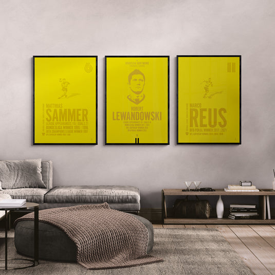 Johan Cruyff Tête Poster