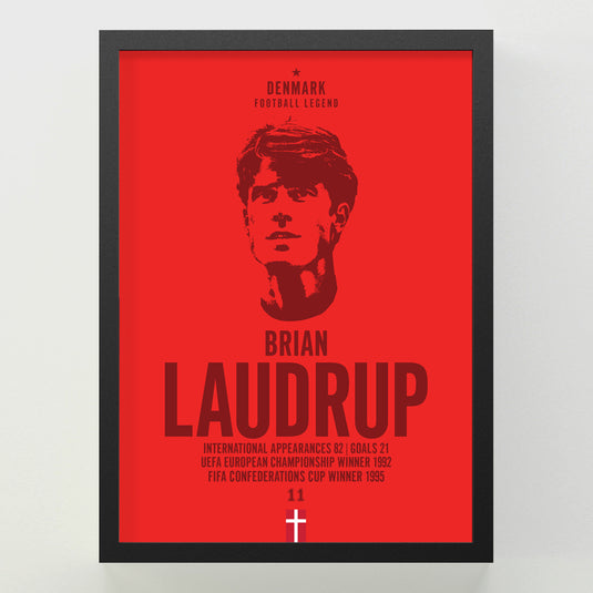 Brian Laudrup Head Poster