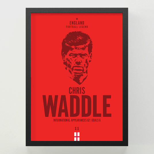 Chris Waddle Head Poster