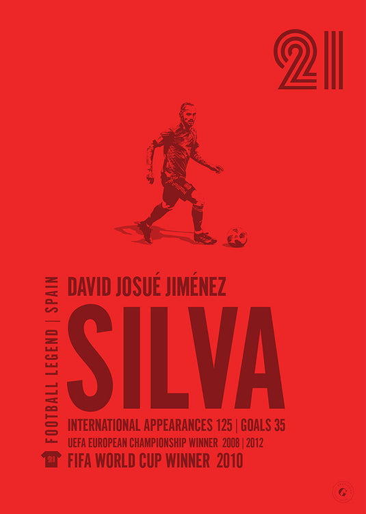 David Silva Poster