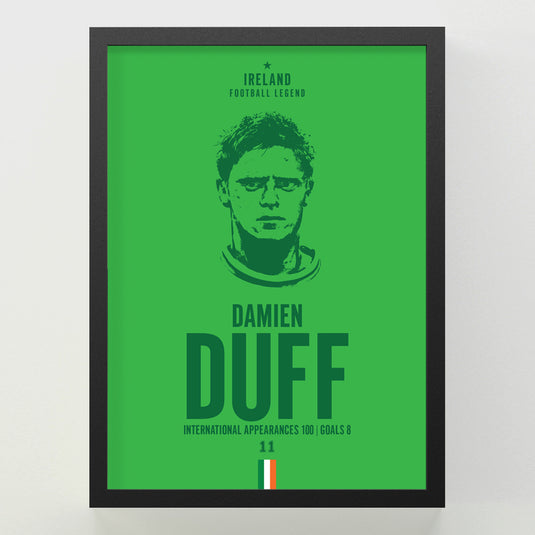 Damien Duff Head Poster