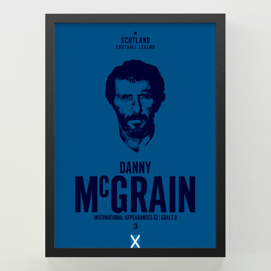 Danny McGrain Head Poster