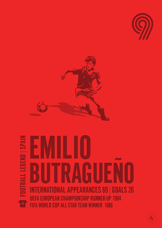 Emilio Butragueño Póster