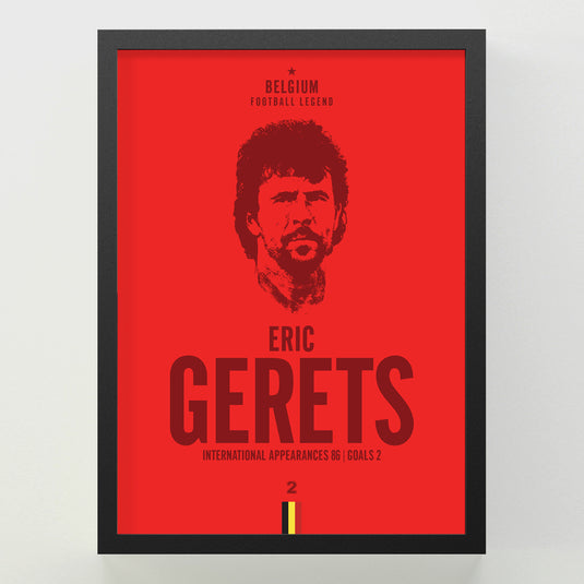 Eric Gerets Head Poster