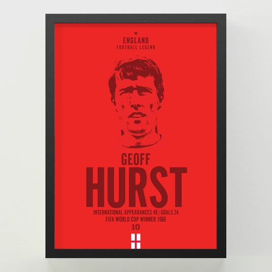 Geoff Hurst Head Poster