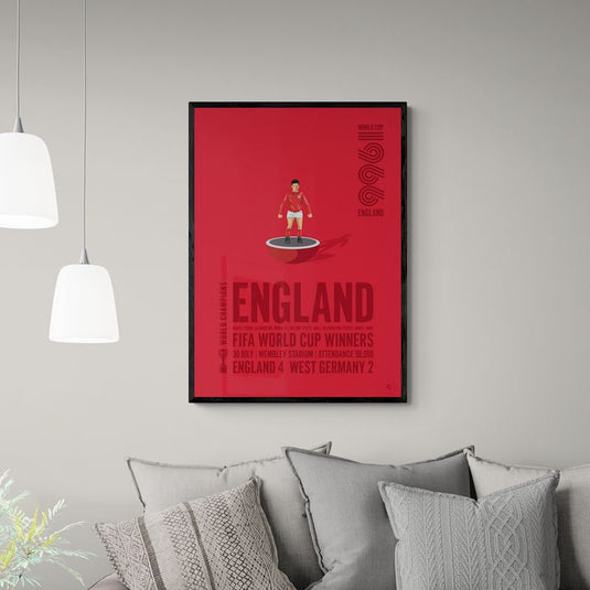 England FIFA World Cup Winners 1966 Print