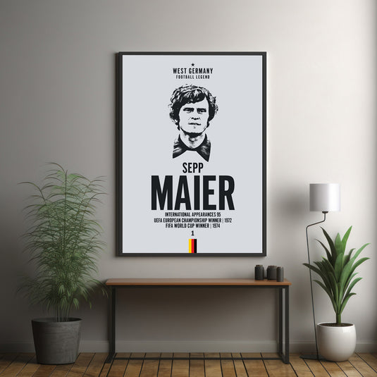 Tête de Sepp Maier Poster