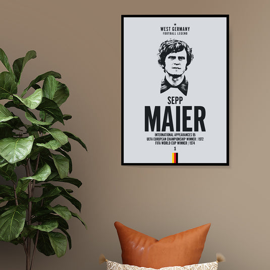 Tête de Sepp Maier Poster