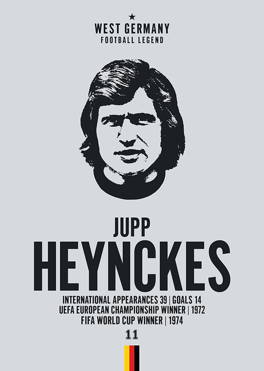 Cabeza de Jupp Heynckes Póster