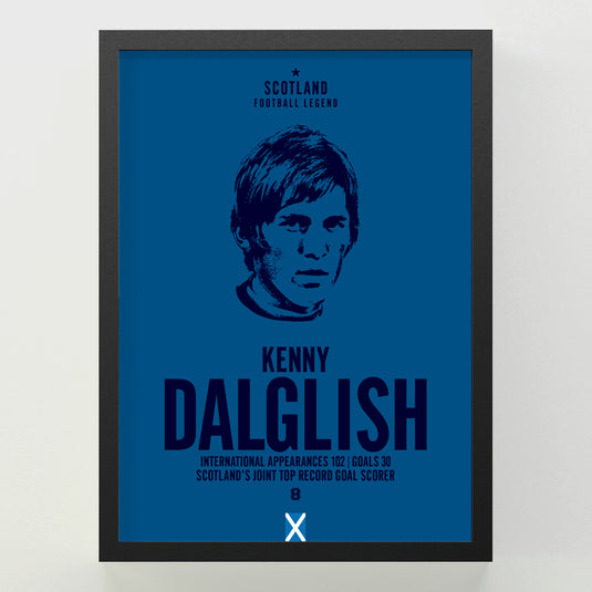 Kenny Dalglish Head Poster