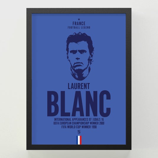 Laurent Blanc Head Poster