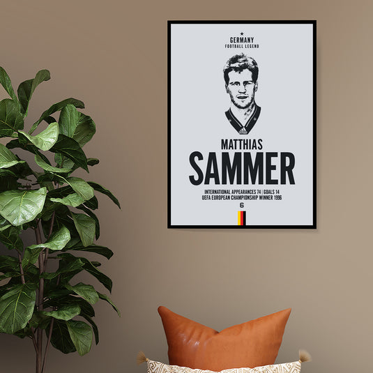 Tête de Matthias Sammer Poster