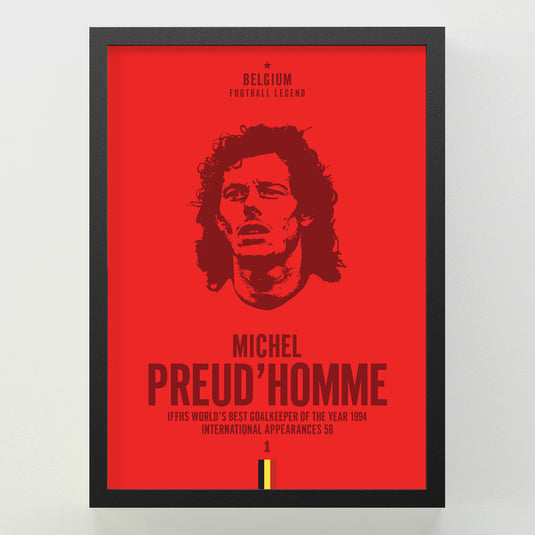 Michel Preud'homme Head Poster