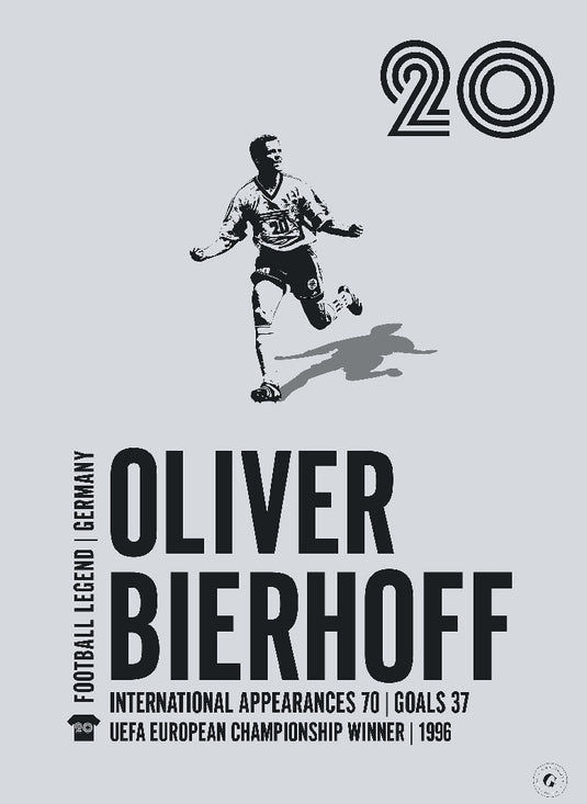 Oliver Bierhoff Germany Legend Print