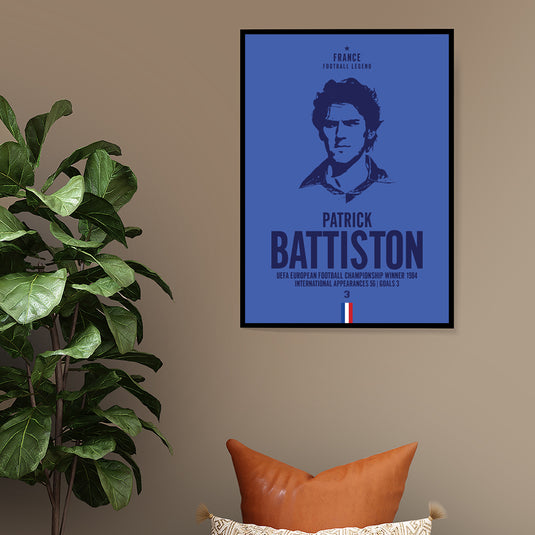 Patrick Battiston Head Poster