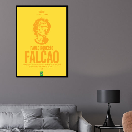 Falcao Head Poster