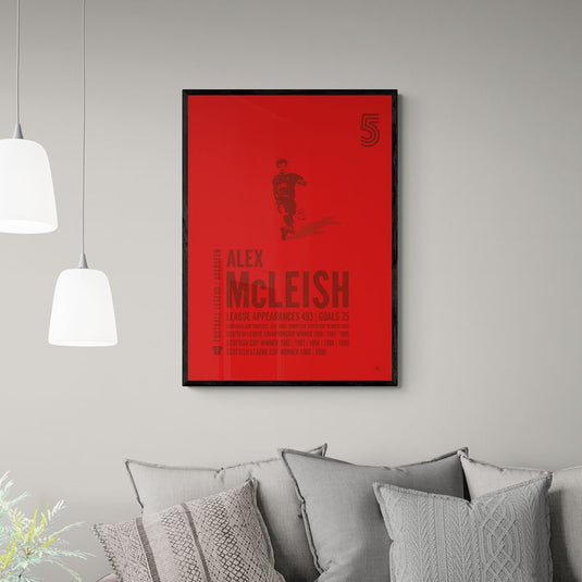 Alex McLeish Aberdeen Legend Print