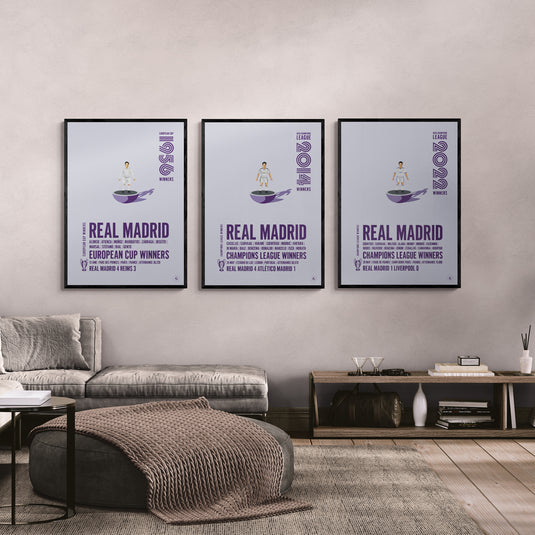 Cabeza de Johan Cruyff Póster