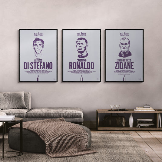 Cabeza de Johan Cruyff Póster