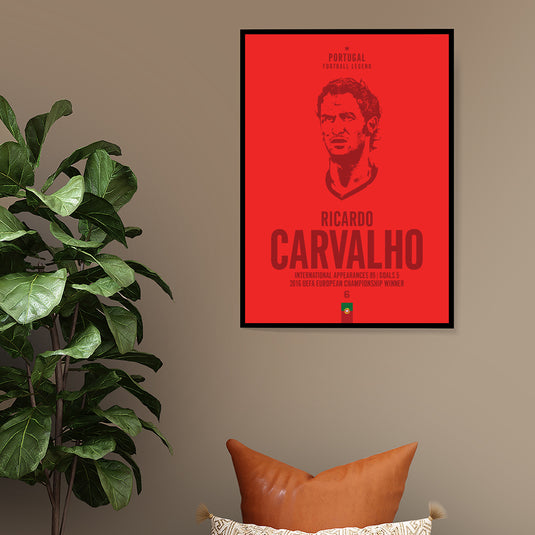 Tête de Ricardo Carvalho Poster