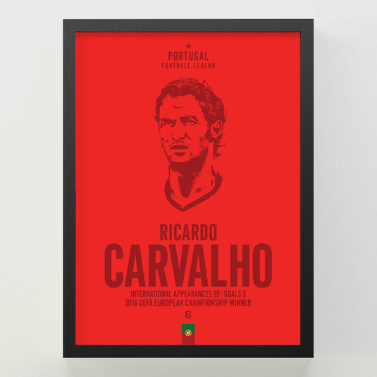 Ricardo Carvalho Head Poster
