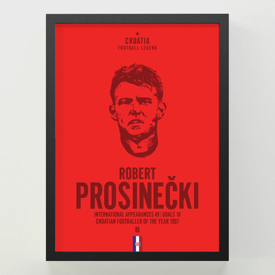 Robert Prosinecki Head Poster
