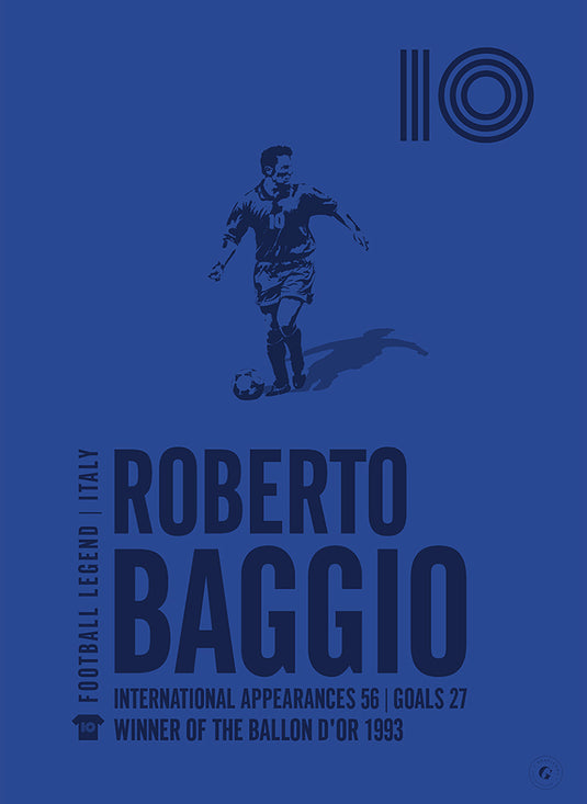 Roberto Baggio Poster