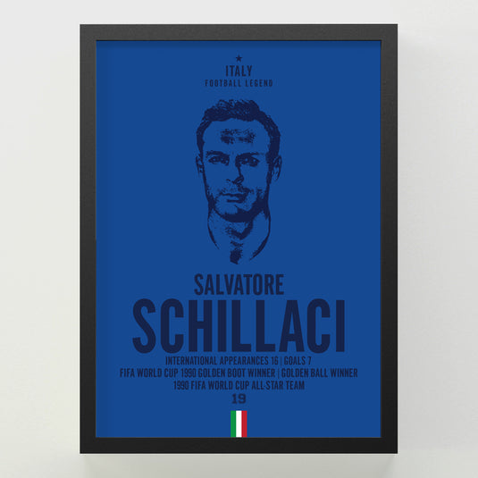 Salvatore Schillaci Head Poster