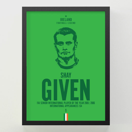 Shay Given Head Poster
