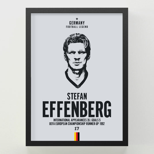 Stefan Effenberg Head Poster