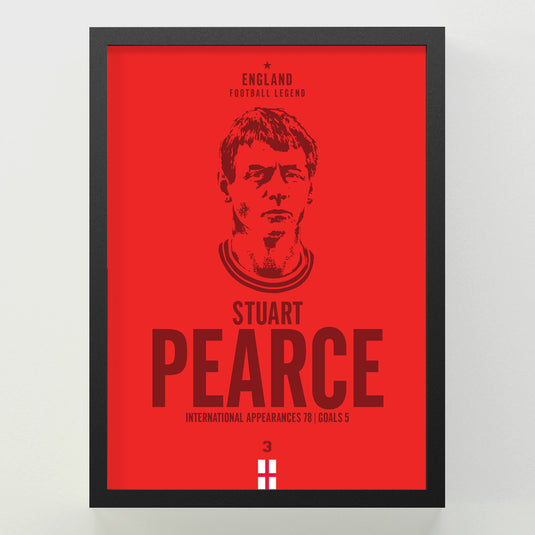 Stuart Pearce Head Poster