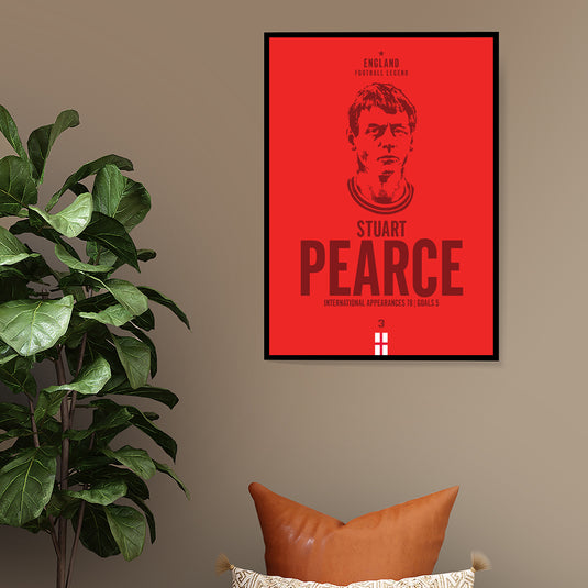 Stuart Pearce Head Poster