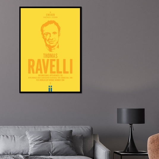 Tête de Thomas Ravelli Poster