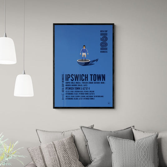 Ipswich Town UEFA Cup Winners 1981 Print