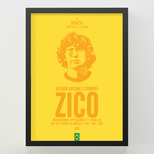 Zico Head Poster