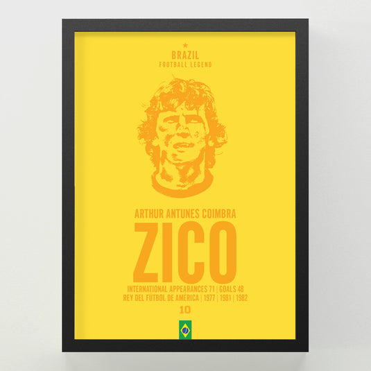 Zico Face Poster