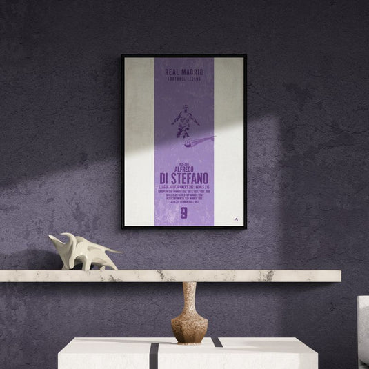 Alfredo Di Stefano Real Madrid Heritage Stripes Print