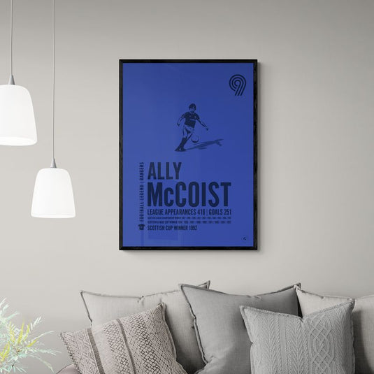 Ally McCoist Rangers Legend Print