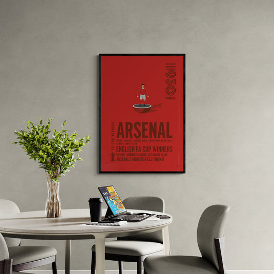 Ganadores de la Copa FA del Arsenal 1930 Póster
