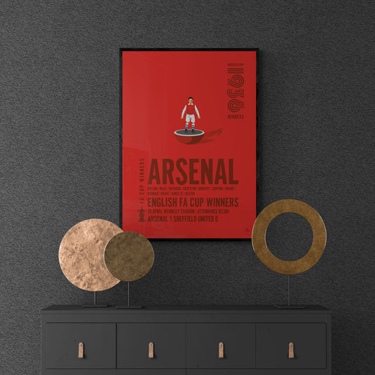 Arsenal FA Cup Winners 1936 Print