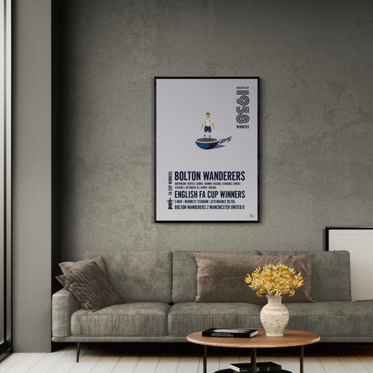 Bolton Wanderers FA Cup Winners 1958 Print