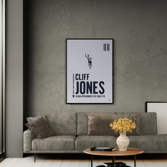 Cliff Jones Tottenham Hotspur Legend Print