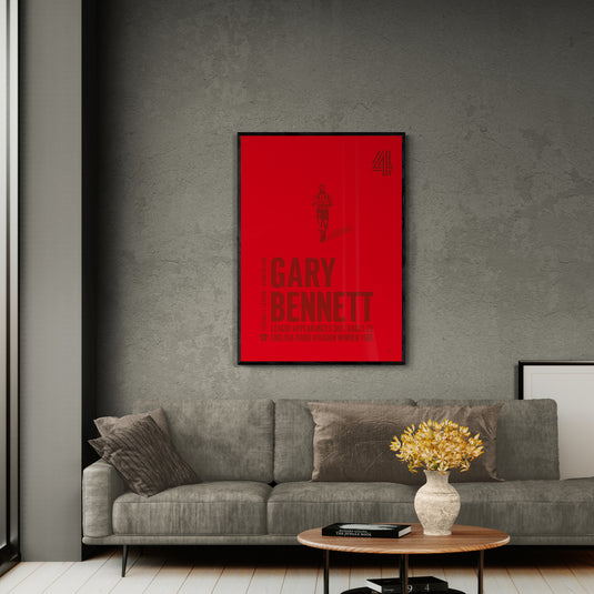 Gary Bennett Sunderland Légende Impression