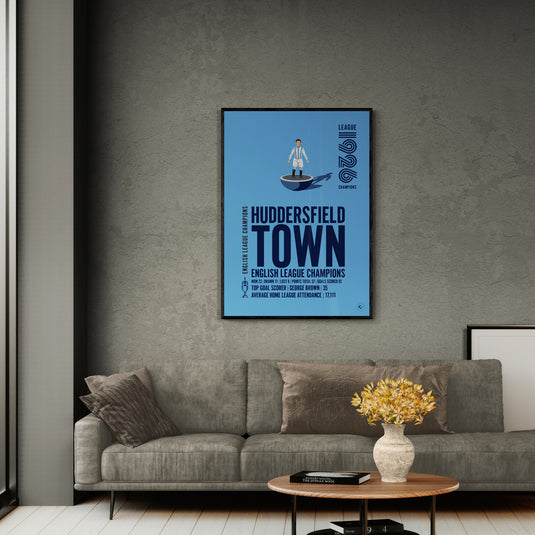 Huddersfield Town English League Champions 1926 Print