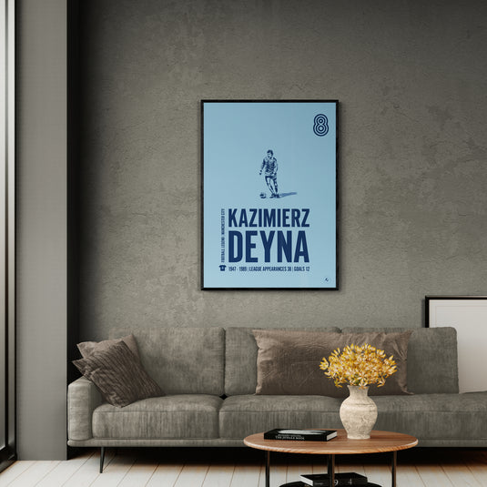 Kazimierz Deyna Manchester City Legend Print