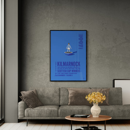 Kilmarnock Scottish Cup Winners 1997 Print