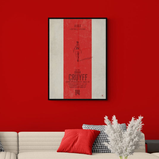 Johan Cruyff Ajax Heritage Stripes Print (Iconic Walk)