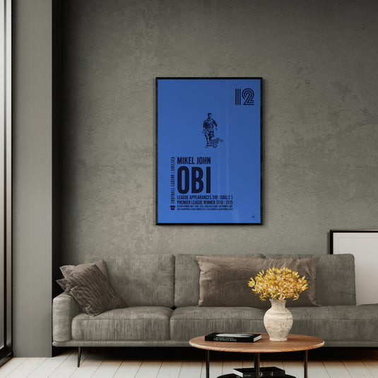 Impression Légende Chelsea de Mikel John Obi
